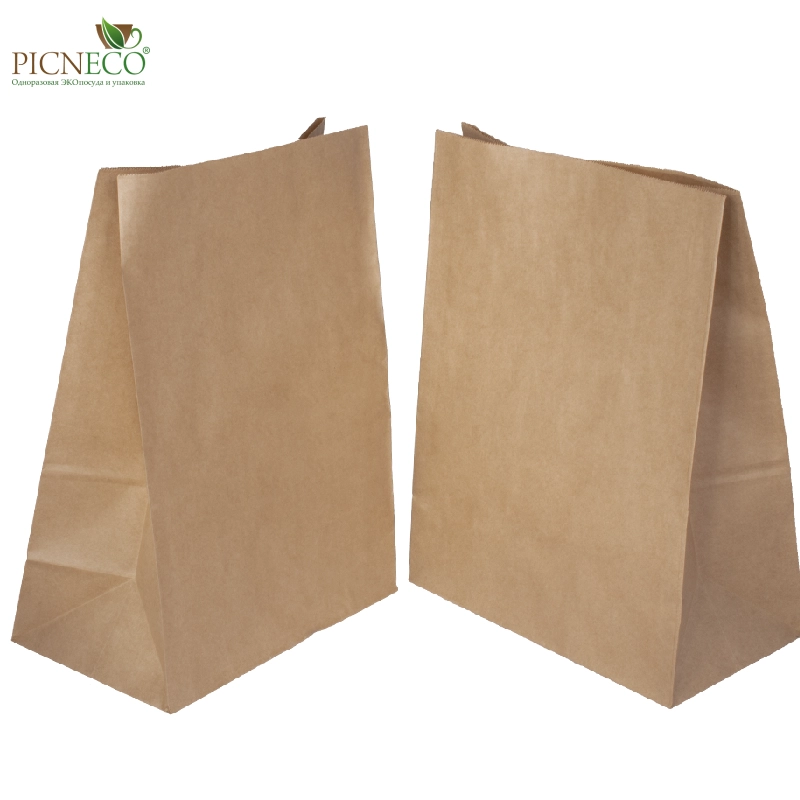 товар Крафт пакет с прямоугольным дном, 220*120*290 мм, 70 г/м KPD022